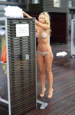 LADY VICTORIA HERVEY in Bikini at Blue Lagoon Spa in Reykjavik 03/25/2017