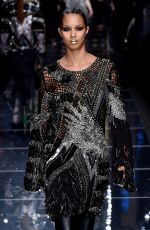 LAIS RIBEIRO at Balmain Fashion Show at Paris Fashion Week 03/02/2017