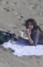 LANA DEL REY at a Beach in Malibu 03/19/2017