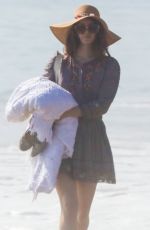 LANA DEL REY at a Beach in Malibu 03/19/2017