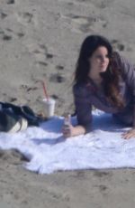 LANA DEL REY at a Beach in Malibu 03/19/2017