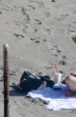 LANA DEL REY at a Beach in Malibu 03/19/2017