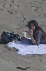 LANA DEL REY at a Beach in Malibu 03/19/2017