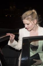 LARA STONE at LaPerouse Restaurant in Paris 03/07/2017