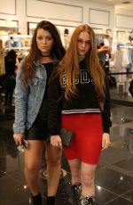 LARSEN THOMPSON and KRISSY SALEH at Forever 21 Event in Glendale 03/24/2017