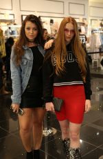 LARSEN THOMPSON and KRISSY SALEH at Forever 21 Event in Glendale 03/24/2017