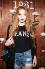LARSEN THOMPSON at Guess 1981 Fragrance Launch in Los Angeles 03/21/2017