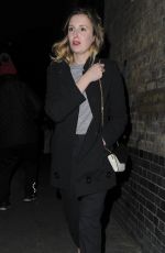 LAURA CARMICHAEL Leaves Chiltern Firehouse in London 03/29/2017