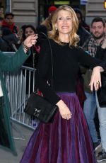 LAURA DERN Arrives at AOL Studios in New York 03/21/2017