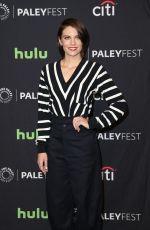 LAUREN COHAN at The Walking Dead Panel at Paleyfest in Los Angeles 03/17/2017