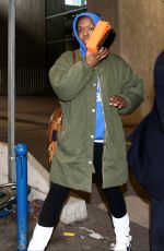 LAURYN HILL Arrives at CDG Airport in Paris 02/28/2017