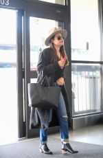 LEA MICHELE Arrives at Los Angeles International Airport 03/30/2017