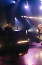 LEA MICHELE Performs Love Is Alive at Late Late Show with James Corden 03/14/2017