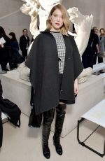 LEA SEYDOUX at Louis Vuitton Fashion Show at Paris Fashion Week 03/07/2017