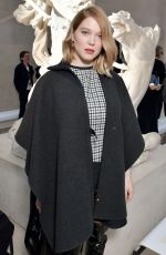LEA SEYDOUX at Louis Vuitton Fashion Show at Paris Fashion Week 03/07/2017