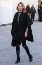 LEA SEYDOUX at Louis Vuitton Fashion Show at Paris Fashion Week 03/07/2017