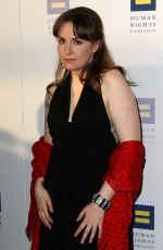 LENA DUNHAM at Human Rights Campaign Gala Dinner in Los Angeles 03/18/2017