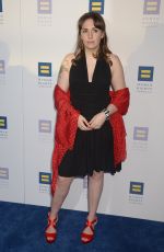 LENA DUNHAM at Human Rights Campaign Gala Dinner in Los Angeles 03/18/2017
