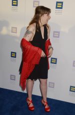LENA DUNHAM at Human Rights Campaign Gala Dinner in Los Angeles 03/18/2017