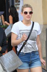 LILI REINHART and CAMILA MENDES Shopping at The Grove in Los Angeles 03/25/2017