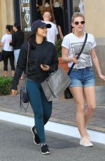 LILI REINHART and CAMILA MENDES Shopping at The Grove in Los Angeles 03/25/2017