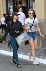 LILI REINHART and CAMILA MENDES Shopping at The Grove in Los Angeles 03/25/2017