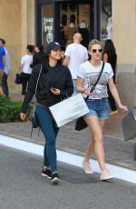 LILI REINHART and CAMILA MENDES Shopping at The Grove in Los Angeles 03/25/2017