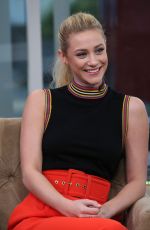 LILI REINHART at Today Live Show in Hollywood 03/02/2017