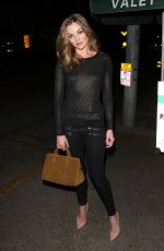 LILI SIMMONS at Madeo Restaurant in West Hollywood 03/09/2017