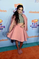 LILIMAR HERNANDEZ at Nickelodeon 2017 Kids’ Choice Awards in Los Angeles 03/11/2017
