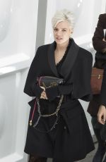 LILY ALLEN at Chanel Fashion Show at Paris Fashion Week 03/07/2017