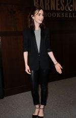 LILY COLLINS at Unfiltered Book Signing in Los Angeles 03/11/2017