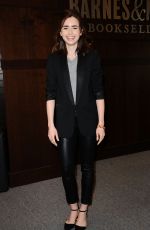 LILY COLLINS at Unfiltered Book Signing in Los Angeles 03/11/2017