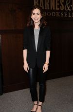 LILY COLLINS at Unfiltered Book Signing in Los Angeles 03/11/2017