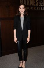 LILY COLLINS at Unfiltered Book Signing in Los Angeles 03/11/2017