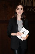 LILY COLLINS at Unfiltered Book Signing in Los Angeles 03/11/2017