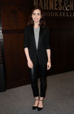LILY COLLINS at Unfiltered Book Signing in Los Angeles 03/11/2017