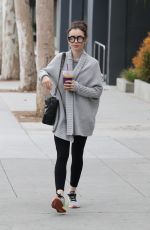 LILY COLLINS Leaves a Gym in Los Angeles 03/20/2017