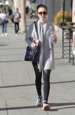 LILY COLLINS Out and About in Los Angeles 03/07/2017