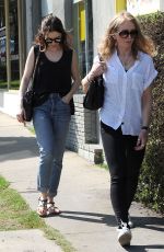 LILY COLLINS Out and About in West Hollywood 03/16/2017