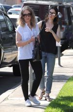 LILY COLLINS Out and About in West Hollywood 03/16/2017