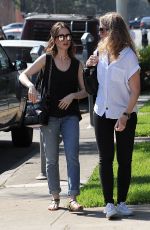 LILY COLLINS Out and About in West Hollywood 03/16/2017