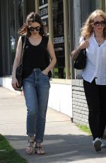 LILY COLLINS Out and About in West Hollywood 03/16/2017