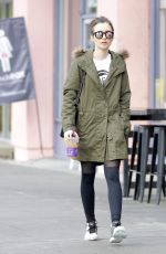 LILY COLLINS Out and About in West Hollywood 03/22/2017
