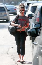 LILY COLLINS Out in West Hollywood, 03/17/2017