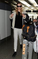 LILY DONALDSON at Eurostar Train Station in London 03/07/2017