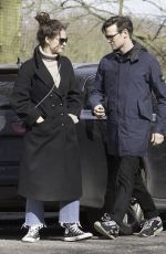 LILY JAMES Out and About un London 03/25/2017