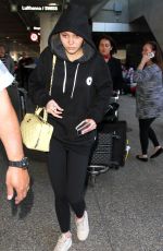 LILY-ROSE DEPP at LAX Airport in Los Angeles 03/09/2017 