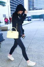 LILY-ROSE DEPP at LAX Airport in Los Angeles 03/09/2017 