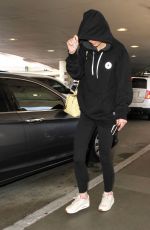 LILY-ROSE DEPP at LAX Airport in Los Angeles 03/09/2017 